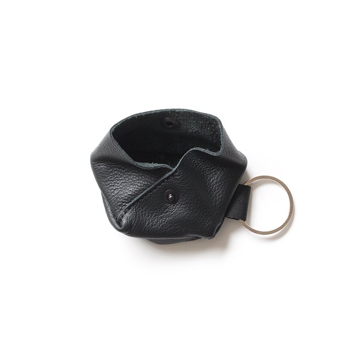 bagjack / Mouse Pouch XS - Black Leather バッグジャック マウスポーチXS ブラックレザー 01310