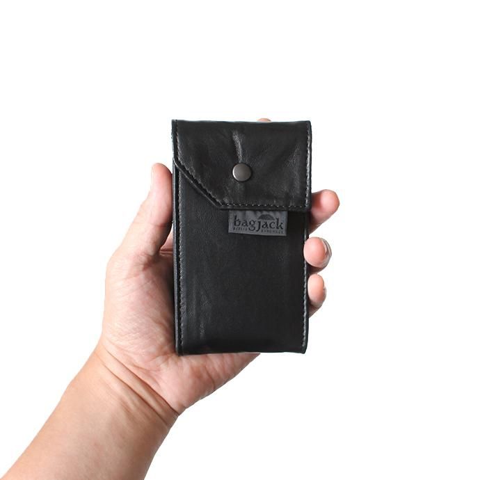 152656786 bagjack / Credit Card Carrier - Black Leather Хåå 쥸åȥɥꥢ ֥å쥶<img class='new_mark_img2' src='https://img.shop-pro.jp/img/new/icons47.gif' style='border:none;display:inline;margin:0px;padding:0px;width:auto;' /> 02