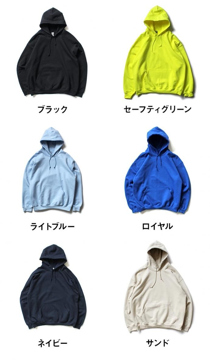 gildan18500 GILDAN / 18500 8.0oz Heavy Blend Hooded Sweatshirt プルオーバーパーカー - 全20色 02