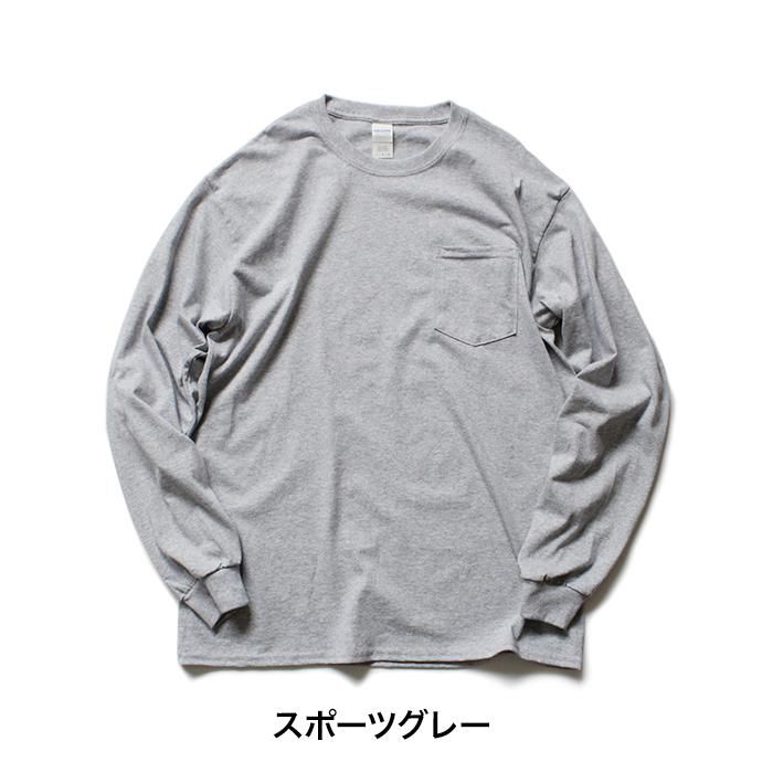 gildan2410 GILDAN / 2410 6.0oz Ultra Cotton Long Sleeve Pocket T-Shirt ȥ饳åȥĹµݥåT - 6<img class='new_mark_img2' src='https://img.shop-pro.jp/img/new/icons20.gif' style='border:none;display:inline;margin:0px;padding:0px;width:auto;' /> 02