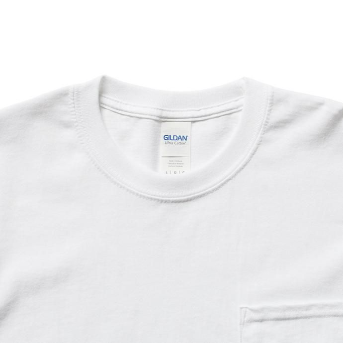 gildan2410 GILDAN / 2410 6.0oz Ultra Cotton Long Sleeve Pocket T-Shirt ウルトラコットン長袖ポケットTシャツ - 全6色 02