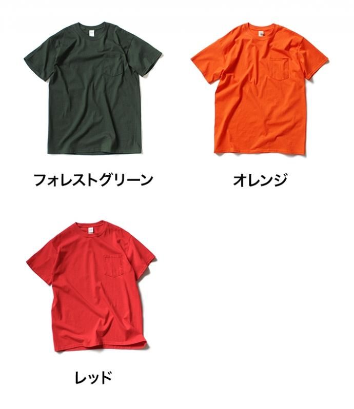 gildan2300 GILDAN / 2300 6.0oz Ultra Cotton Short Sleeve Pocket T-Shirt ウルトラコットン半袖ポケットTシャツ - 全15色 02