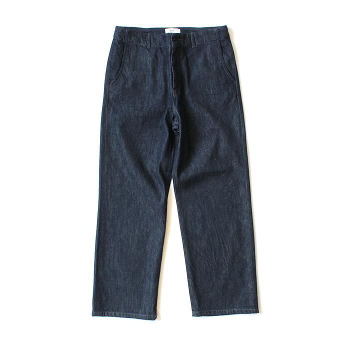 153308017 STILL BY HAND / DN01203 ウール混デニムパンツ - Indigo 02