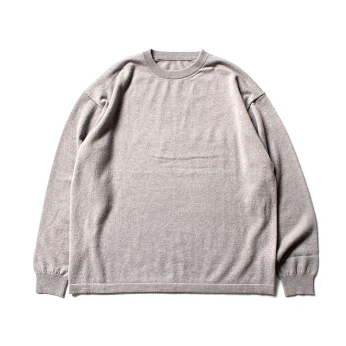 153686222 crepuscule / 2003-009 Cashmere crew - Beige カシミアニットクルーネックプルオーバー ベージュ<img class='new_mark_img2' src='https://img.shop-pro.jp/img/new/icons20.gif' style='border:none;display:inline;margin:0px;padding:0px;width:auto;' /> 01