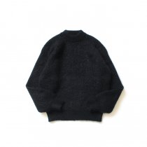 blurhms ROOTSTOCK / Kid Mohair Alpaca Wool Knit P/O - Black ROOTS-RKAW19AW036F20 キッドモヘアアルパカウールニット<img class='new_mark_img2' src='https://img.shop-pro.jp/img/new/icons20.gif' style='border:none;display:inline;margin:0px;padding:0px;width:auto;' />