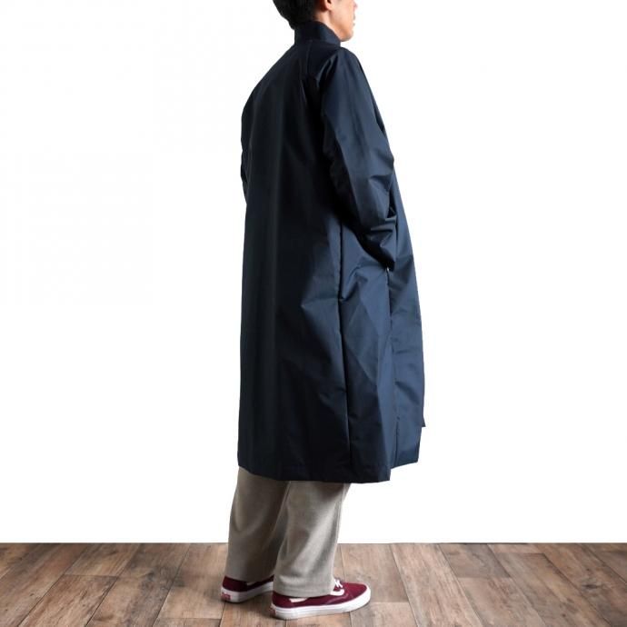 153905168 Powderhorn Mountaineering / P.H. M. LONG COAT 3Lナイロン シェルコート PH21FW-002 - Navy 02