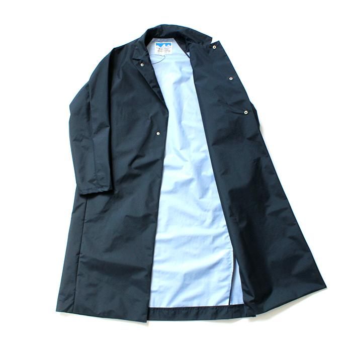 153905168 Powderhorn Mountaineering / P.H. M. LONG COAT 3Lナイロン シェルコート PH21FW-002 - Navy 02