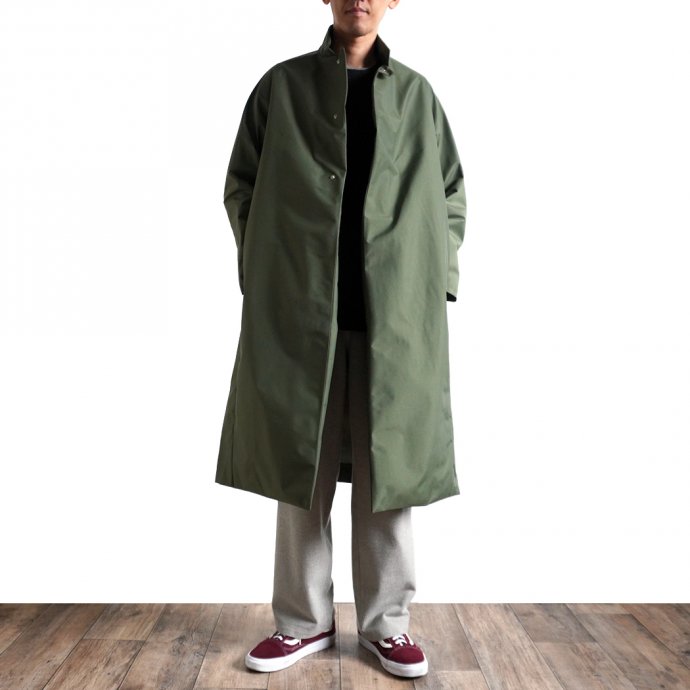 153905227 Powderhorn Mountaineering / P.H. M. LONG COAT 3Lナイロン シェルコート PH21FW-002 - Olive<img class='new_mark_img2' src='https://img.shop-pro.jp/img/new/icons47.gif' style='border:none;display:inline;margin:0px;padding:0px;width:auto;' /> 02