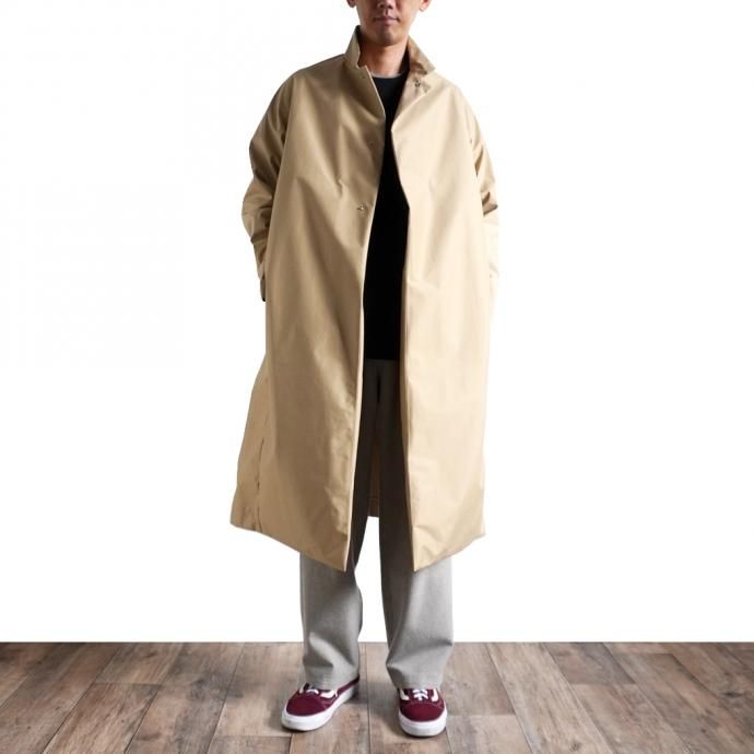 153905283 Powderhorn Mountaineering / P.H. M. LONG COAT 3Lナイロン シェルコート PH21FW-002 - Beige<img class='new_mark_img2' src='https://img.shop-pro.jp/img/new/icons47.gif' style='border:none;display:inline;margin:0px;padding:0px;width:auto;' /> 02