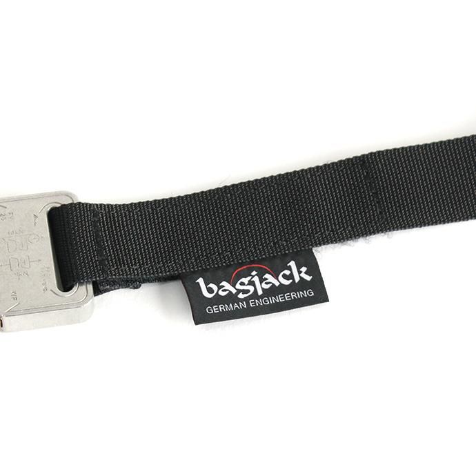 bagjack / Belt 25mm - Black Polished Cobra バッグジャック ベルト