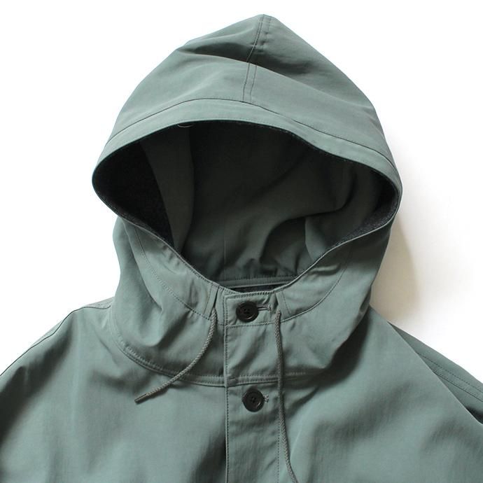 154353555 STILL BY HAND / CO03203 ナイロンフーデッドコート - Khaki<img class='new_mark_img2' src='https://img.shop-pro.jp/img/new/icons20.gif' style='border:none;display:inline;margin:0px;padding:0px;width:auto;' /> 02