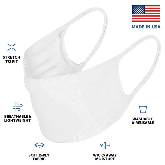 154490426 Hanes / Signature Stretch-To-Fit Mask - White ヘインズ マスク 日本未発売 アメリカ製 ホワイト<img class='new_mark_img2' src='https://img.shop-pro.jp/img/new/icons47.gif' style='border:none;display:inline;margin:0px;padding:0px;width:auto;' /> 02