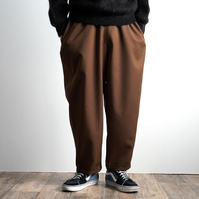 154515362 Powderhorn Mountaineering / P.H. M. Easy Pants PC ポリエステルコットン イージーパンツ PH21FW-005 - Brown 01