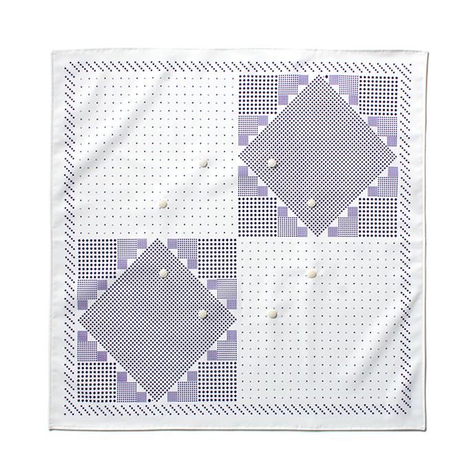 154553449 O-(オー)/ BANDANA Square-White バンダナ スクエア ホワイト 21W-09 02