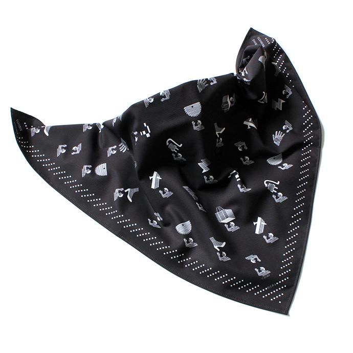 154553449 O-(オー)/ BANDANA Square-White バンダナ スクエア ホワイト 21W-09 02