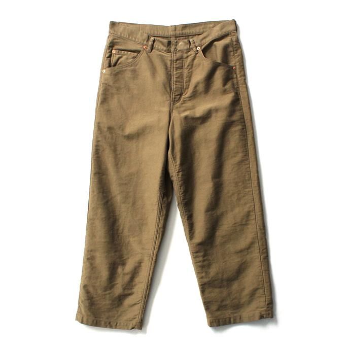 154578682 O-(オー)/ IOS COMFORT MOLESKIN - Khaki 5ポケットモールスキン カーキ 21W-07 02