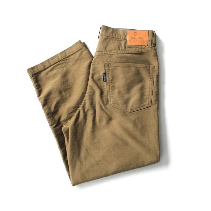 154578682 O-(オー)/ IOS COMFORT MOLESKIN - Khaki 5ポケットモールスキン カーキ 21W-07 02