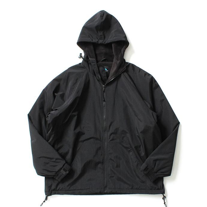 Tri Mountain Conqueror Black Black フリースライニングナイロンシェルパーカー ブラック Tri Mountain Conqueror Black Black フリースライニングナイロンシェルパーカー ブラック