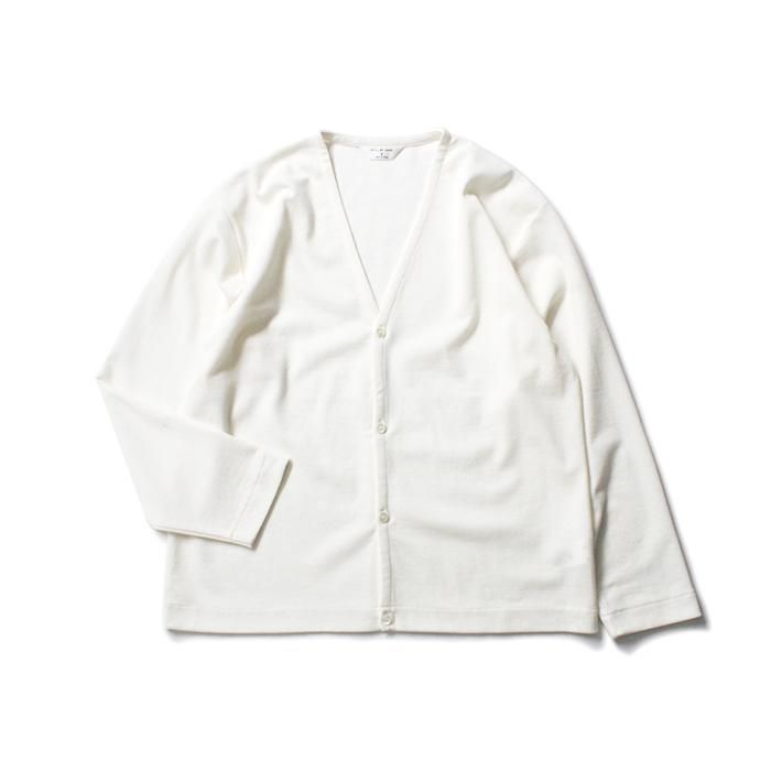 154925662 STILL BY HAND / CS02204 ミラノリブ Vネックカーディガン - Off White<img class='new_mark_img2' src='https://img.shop-pro.jp/img/new/icons20.gif' style='border:none;display:inline;margin:0px;padding:0px;width:auto;' /> 01