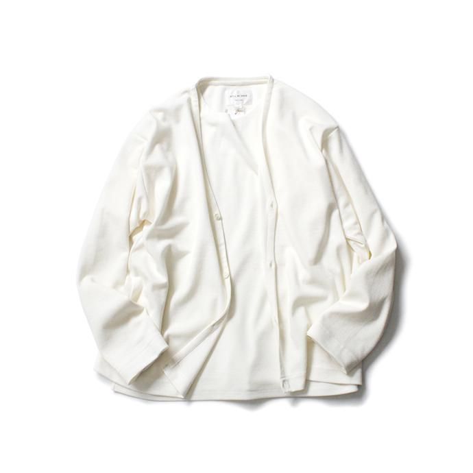 154925662 STILL BY HAND / CS02204 ミラノリブ Vネックカーディガン - Off White<img class='new_mark_img2' src='https://img.shop-pro.jp/img/new/icons20.gif' style='border:none;display:inline;margin:0px;padding:0px;width:auto;' /> 02