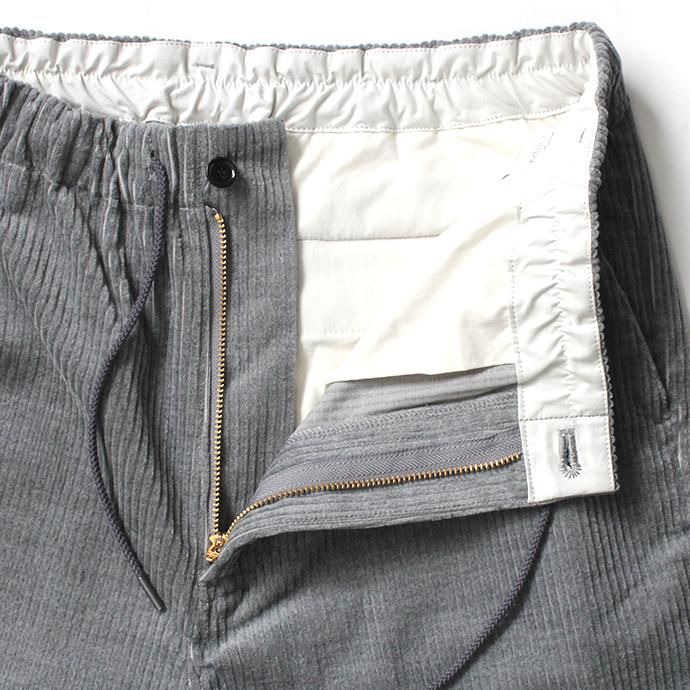 155064717 STILL BY HAND / PT02204 コーデュロイ イージーパンツ - Heather Grey<img class='new_mark_img2' src='https://img.shop-pro.jp/img/new/icons20.gif' style='border:none;display:inline;margin:0px;padding:0px;width:auto;' /> 02