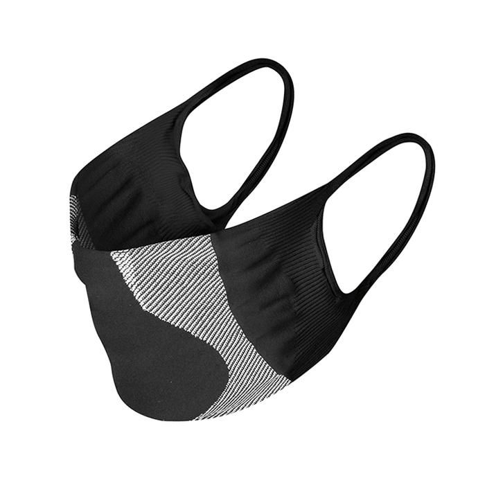 155173177 Hanes / Signature Stretch-To-Fit Mask - Black ヘインズ マスク 日本未発売 アメリカ製 ブラック 01