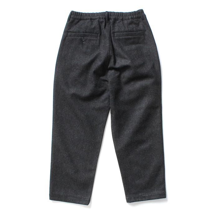155237881 STILL BY HAND / PT05204 ウールメルトンパンツ - Charcoal 02