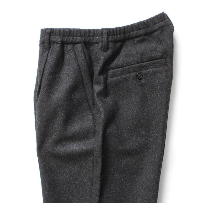 155237881 STILL BY HAND / PT05204 ウールメルトンパンツ - Charcoal 02