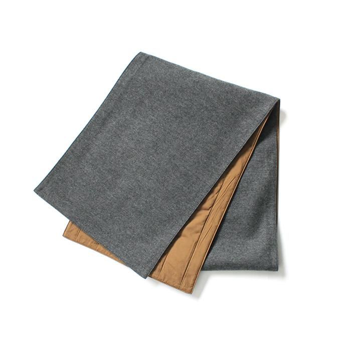 155268380 STILL BY HAND / ウールジャージー/シンサレートキルティングマフラー GD01204 - Charcoal<img class='new_mark_img2' src='https://img.shop-pro.jp/img/new/icons20.gif' style='border:none;display:inline;margin:0px;padding:0px;width:auto;' /> 01