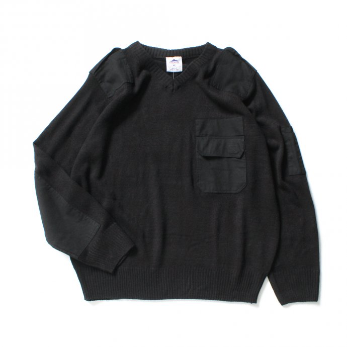 PORTWEST / Nato Sweater コマンドセーター - Black<img class='new_mark_img2' src='https://img.shop-pro.jp/img/new/icons47.gif' style='border:none;display:inline;margin:0px;padding:0px;width:auto;' />