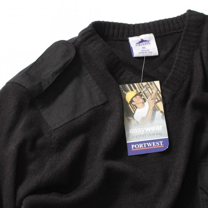 155317162 PORTWEST / Nato Sweater コマンドセーター - Black<img class='new_mark_img2' src='https://img.shop-pro.jp/img/new/icons47.gif' style='border:none;display:inline;margin:0px;padding:0px;width:auto;' /> 02