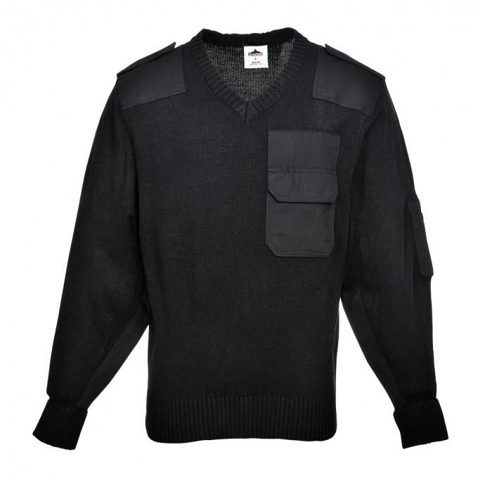 155317162 PORTWEST / Nato Sweater コマンドセーター - Black<img class='new_mark_img2' src='https://img.shop-pro.jp/img/new/icons47.gif' style='border:none;display:inline;margin:0px;padding:0px;width:auto;' /> 02