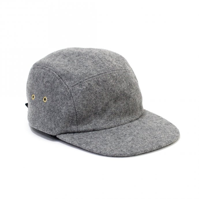 Trad Marks / Basic Jet Cap WM ベーシックジェットキャップ ウールメルトン - Heather Grey