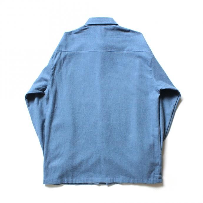 155495811 CalTop / 2000 フランネル L/Sシャツ - NS-018 無地ブルー<img class='new_mark_img2' src='https://img.shop-pro.jp/img/new/icons47.gif' style='border:none;display:inline;margin:0px;padding:0px;width:auto;' /> 02