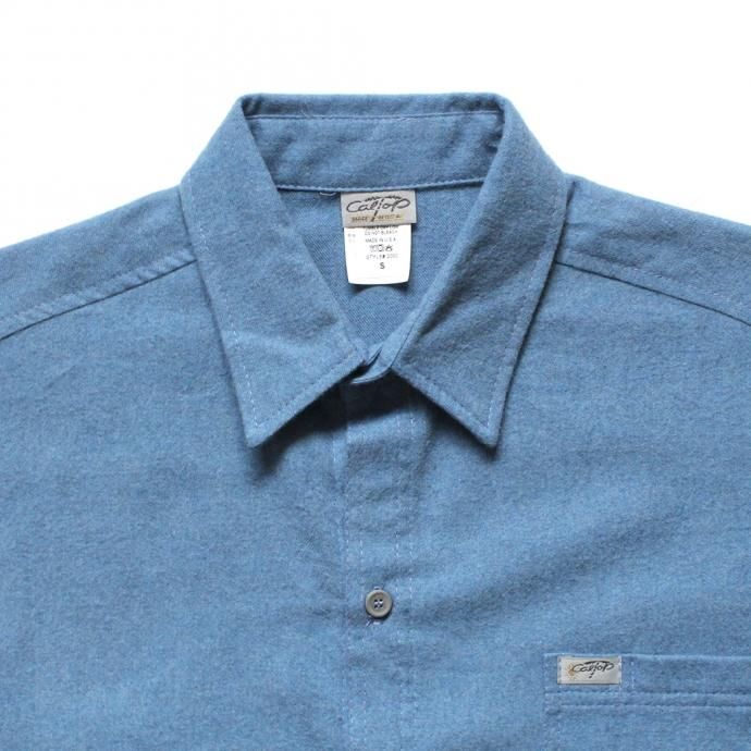 155495811 CalTop / 2000 フランネル L/Sシャツ - NS-018 無地ブルー<img class='new_mark_img2' src='https://img.shop-pro.jp/img/new/icons47.gif' style='border:none;display:inline;margin:0px;padding:0px;width:auto;' /> 02