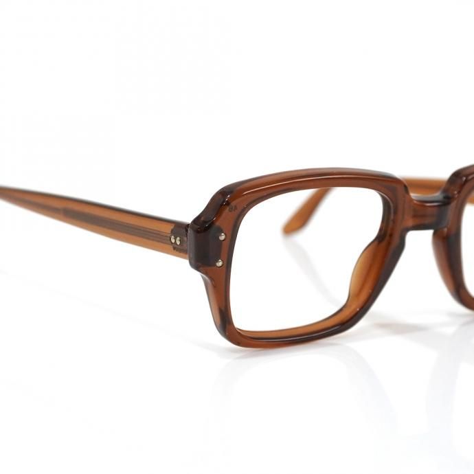 156235042 USS デッドストック ミリタリーアイウェアフレーム ブラウン Military Eyewear Frame - Brown 02