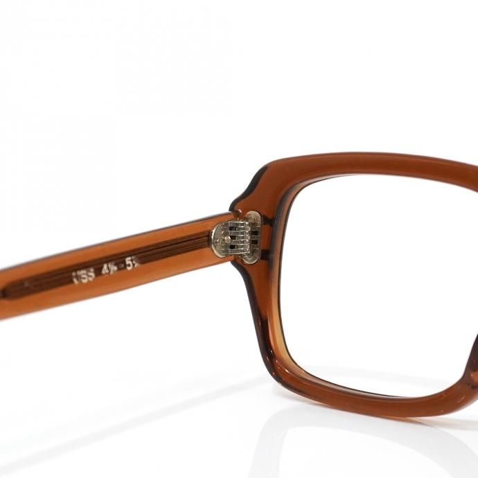 156235042 USS デッドストック ミリタリーアイウェアフレーム ブラウン Military Eyewear Frame - Brown 02