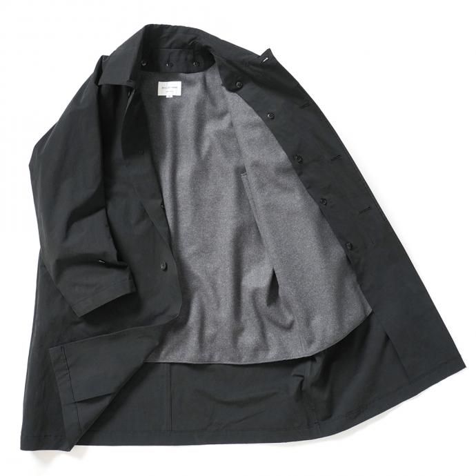 156297340 STILL BY HAND / CO03204 ステンカラーコート - Black 02