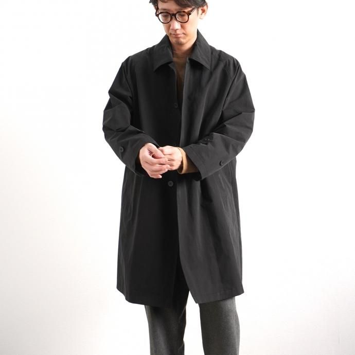 156297340 STILL BY HAND / CO03204 ステンカラーコート - Black 02