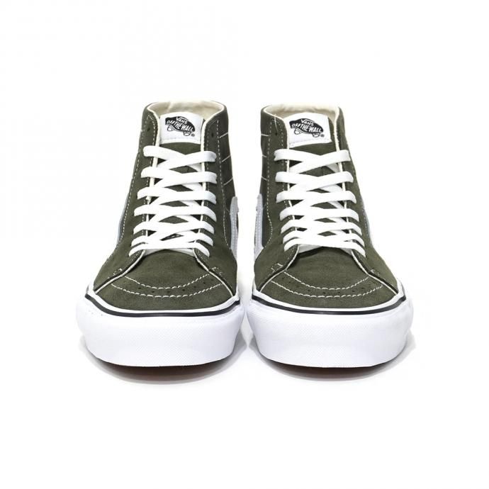 156942508 VANS / Sk8-Hi Tapered - Grape Leaf/True White ヴァンズ スケートハイテーパード グリーン VN0A4U160FI 02