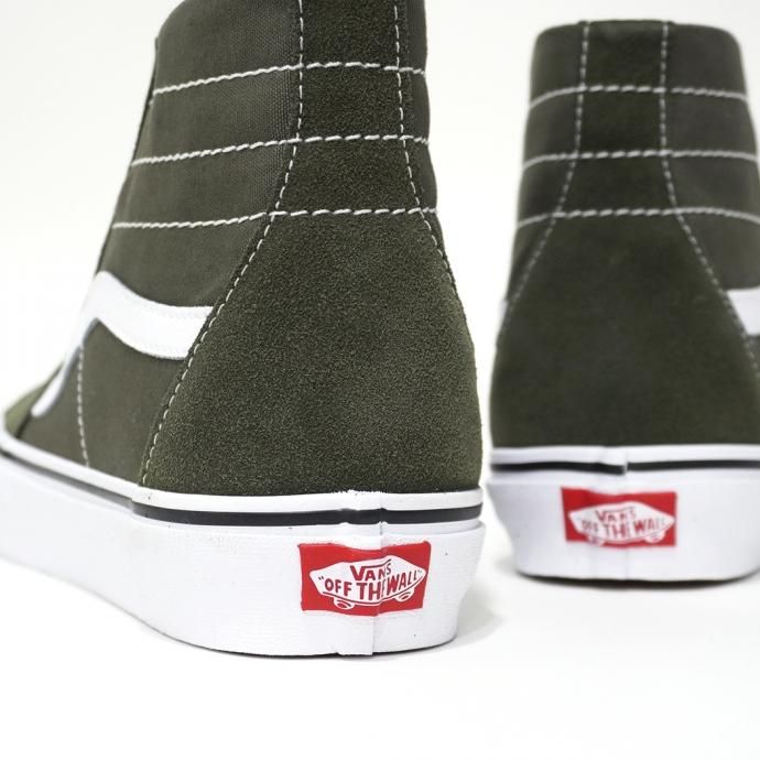 156942508 VANS / Sk8-Hi Tapered - Grape Leaf/True White ヴァンズ スケートハイテーパード グリーン VN0A4U160FI 02