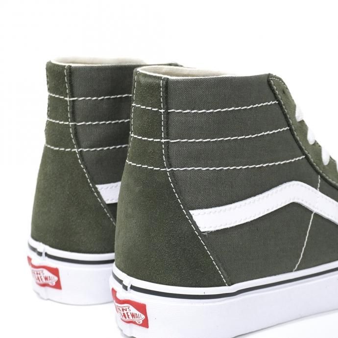 156942508 VANS / Sk8-Hi Tapered - Grape Leaf/True White ヴァンズ スケートハイテーパード グリーン VN0A4U160FI 02