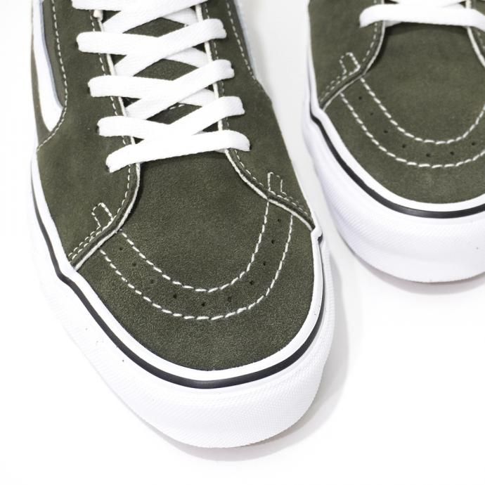 156942508 VANS / Sk8-Hi Tapered - Grape Leaf/True White ヴァンズ スケートハイテーパード グリーン VN0A4U160FI 02