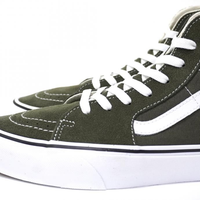 156942508 VANS / Sk8-Hi Tapered - Grape Leaf/True White ヴァンズ スケートハイテーパード グリーン VN0A4U160FI 02