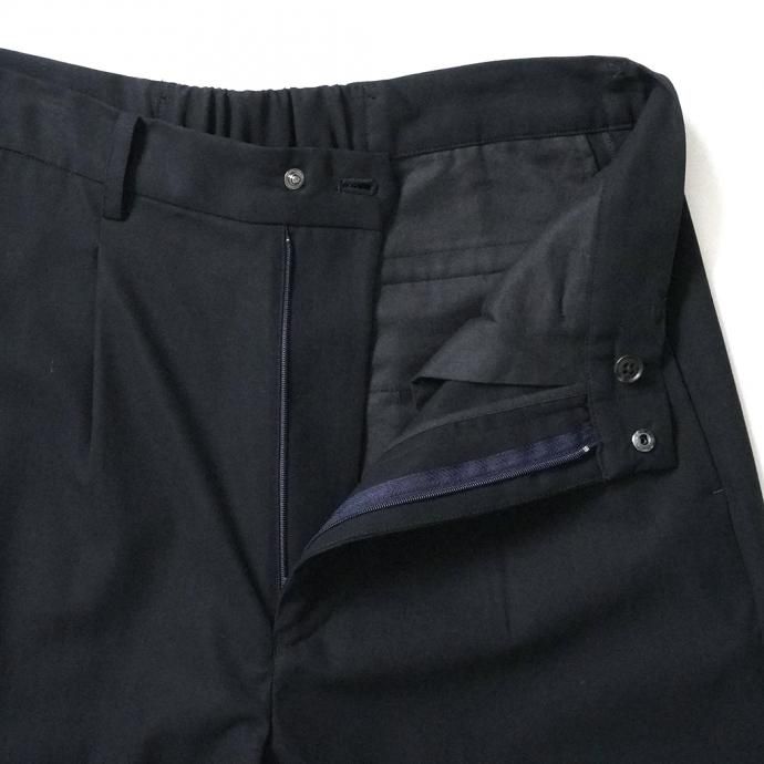 156948324 THEE(シー)/ straight easy slacks ストレートイージースラックス HT-PT-02 Navy 02