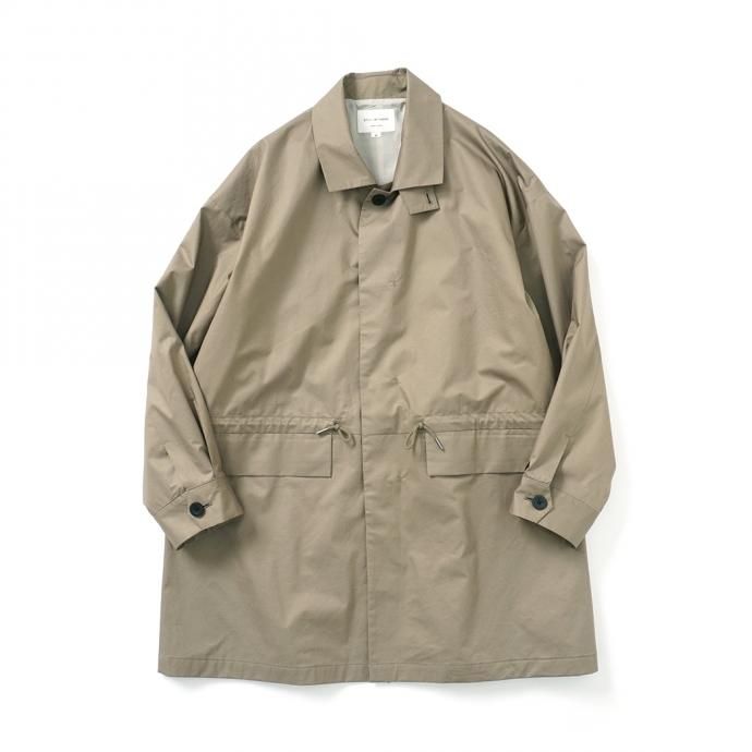 157113207 STILL BY HAND / CO01211 ベンタイル ステンカラーコート - Khaki 01
