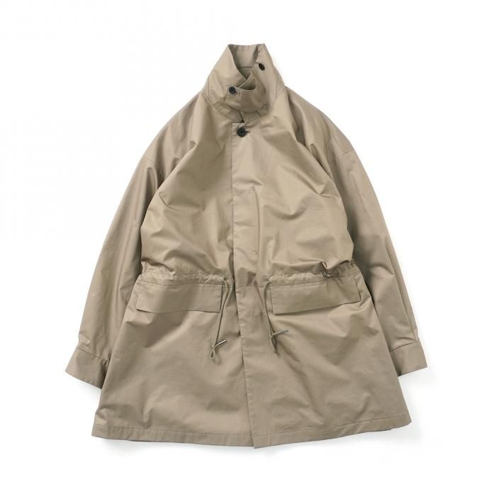 157113207 STILL BY HAND / CO01211 ベンタイル ステンカラーコート - Khaki 02