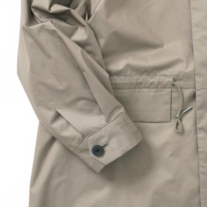 157113207 STILL BY HAND / CO01211 ベンタイル ステンカラーコート - Khaki 02
