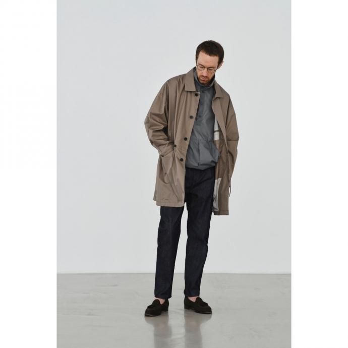 157113207 STILL BY HAND / CO01211 ベンタイル ステンカラーコート - Khaki 02