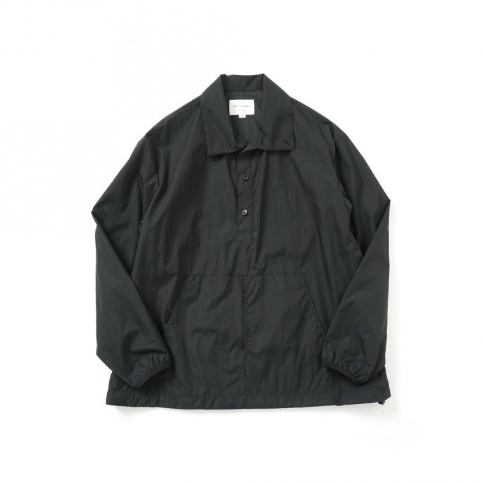 157116281 STILL BY HAND / BL04211 マイクロリップストップナイロン アノラック - Black 02